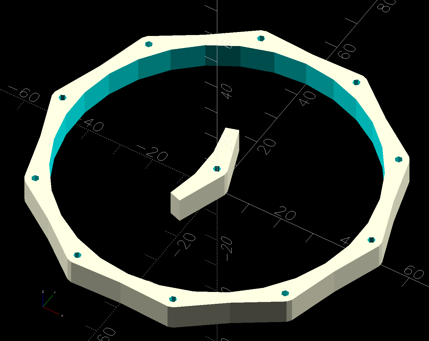 Weather Station Spikes - build test piece