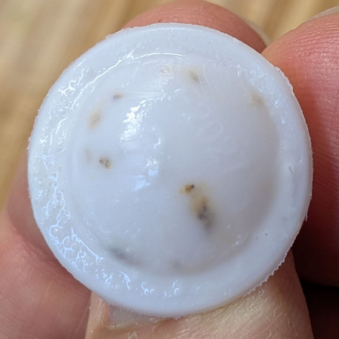 Hood Heavy Cream seal - interior 2