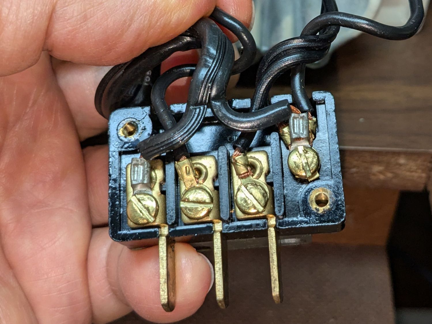 Kenmore 158 - power connector wiring