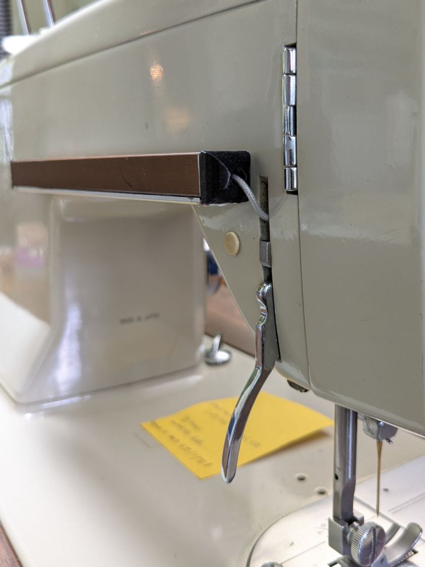 Kenmore 158 - COB LED bar wire routing