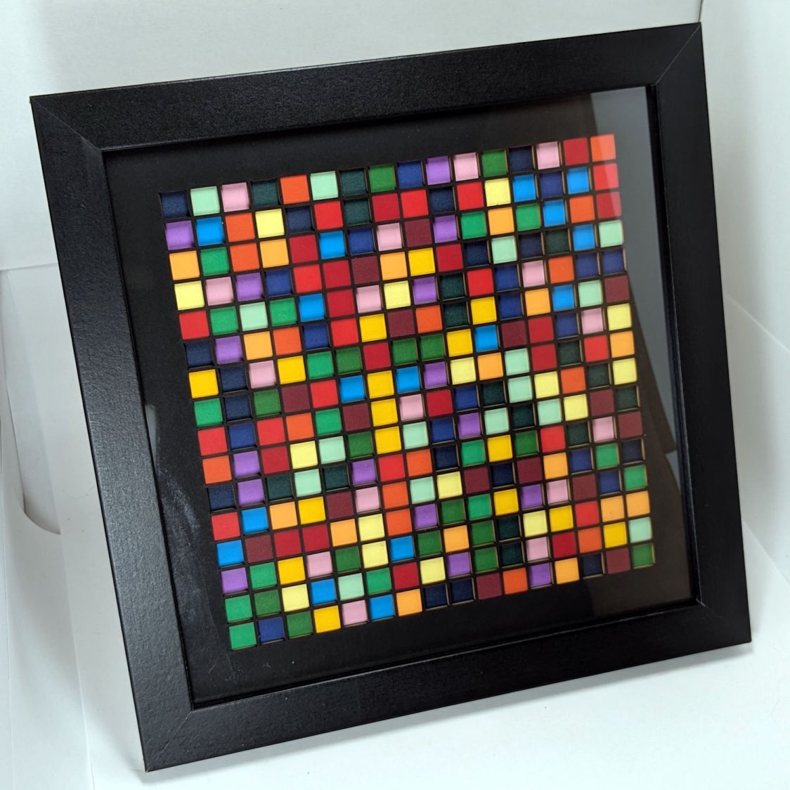 Random Blocks - framed