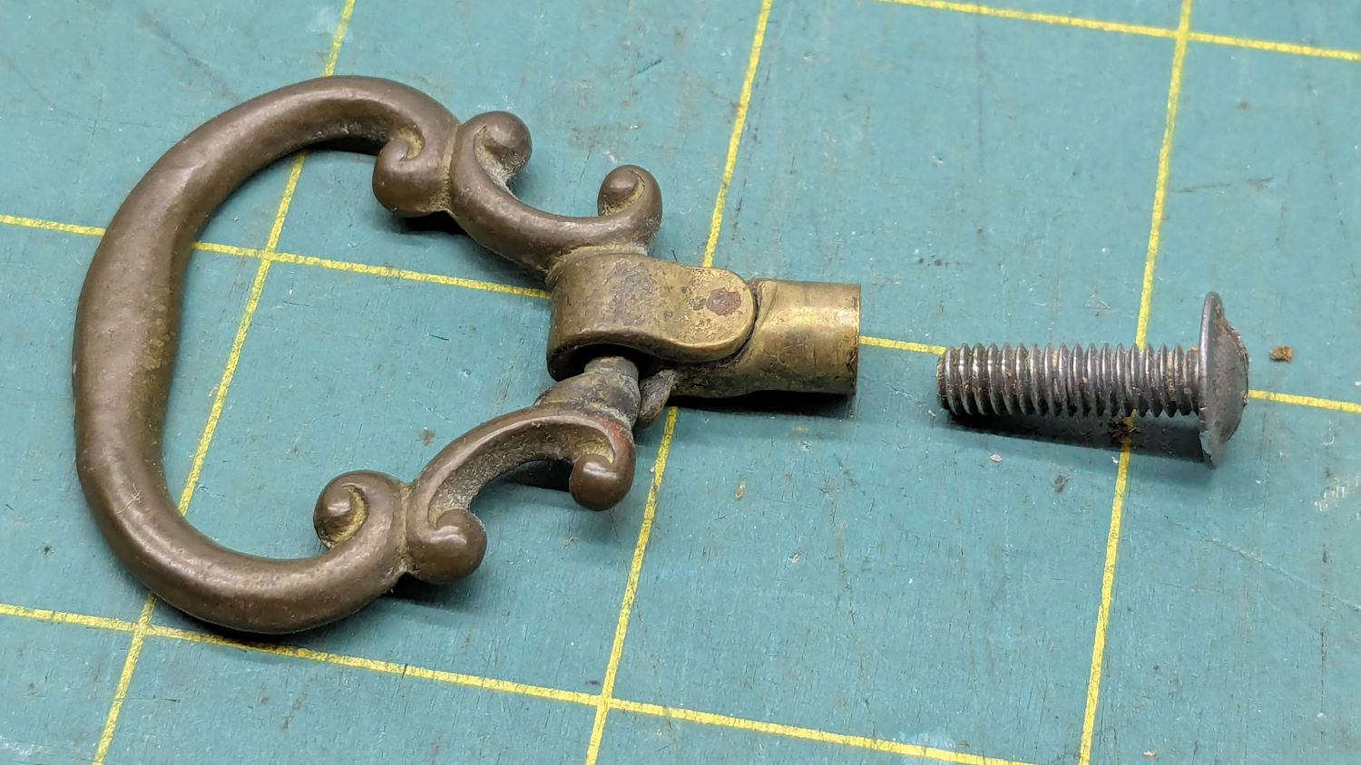 Notions drawer pull - parts