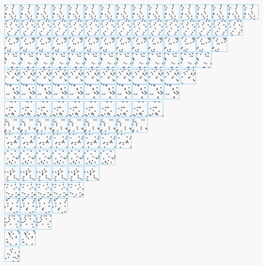 Random Blocks - 16x16 - LightBurn array duplication