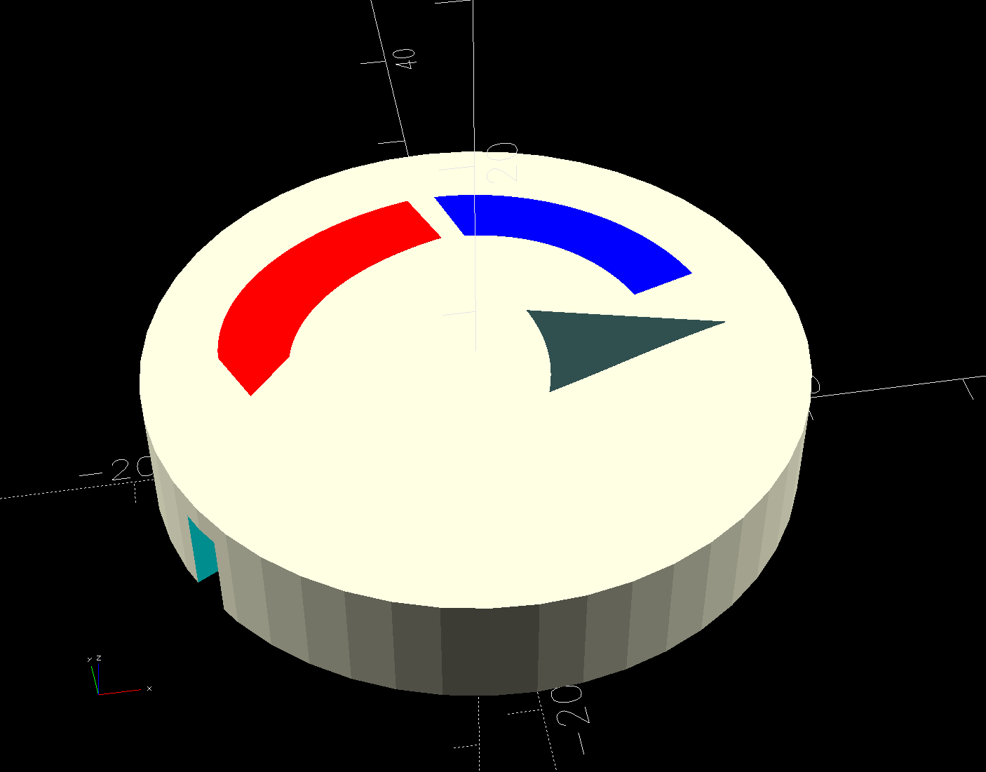 Delta Shower Faucet Insert - solid model