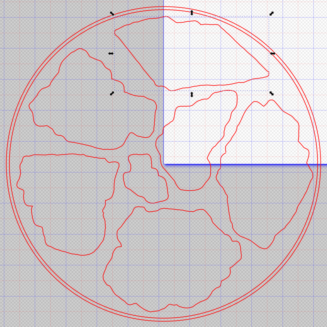 Fragment layout - Inkscape A