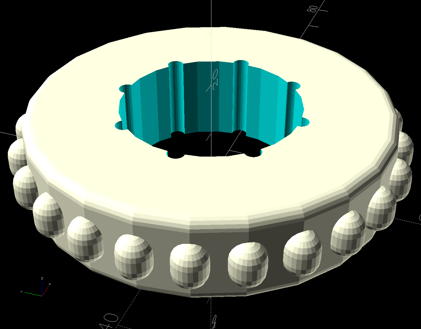 Hose Fitting Grip - simple - solid model