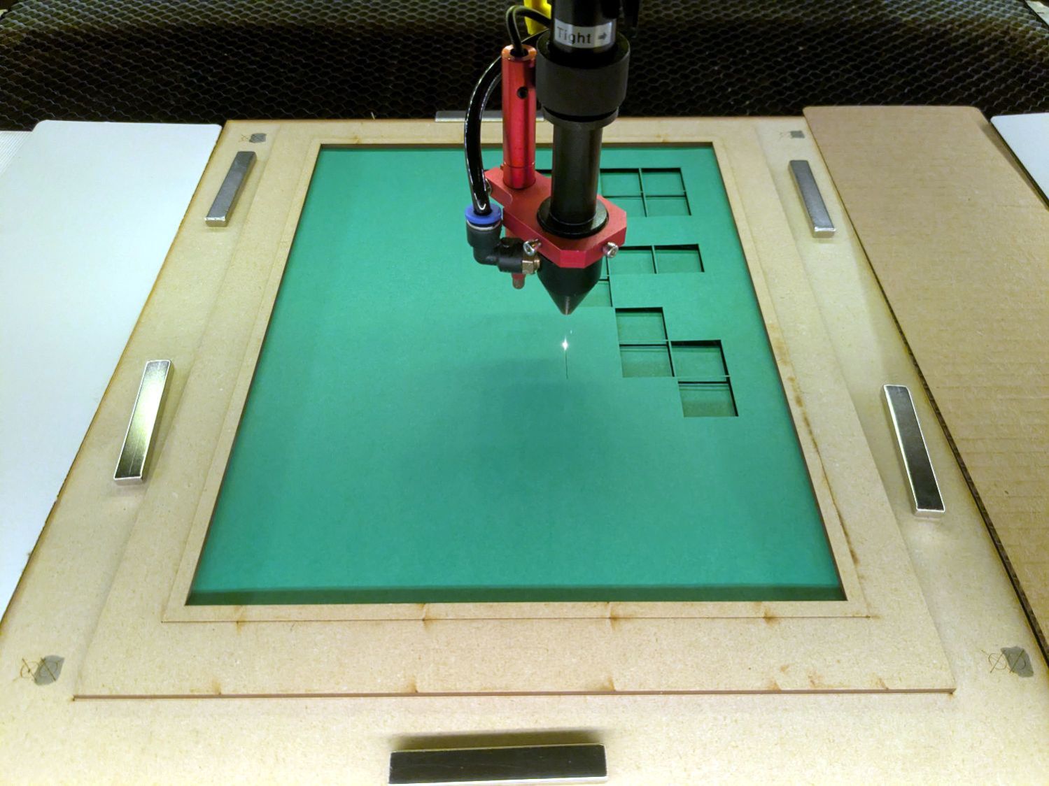 Layered Paper - Random Blocks - cutting