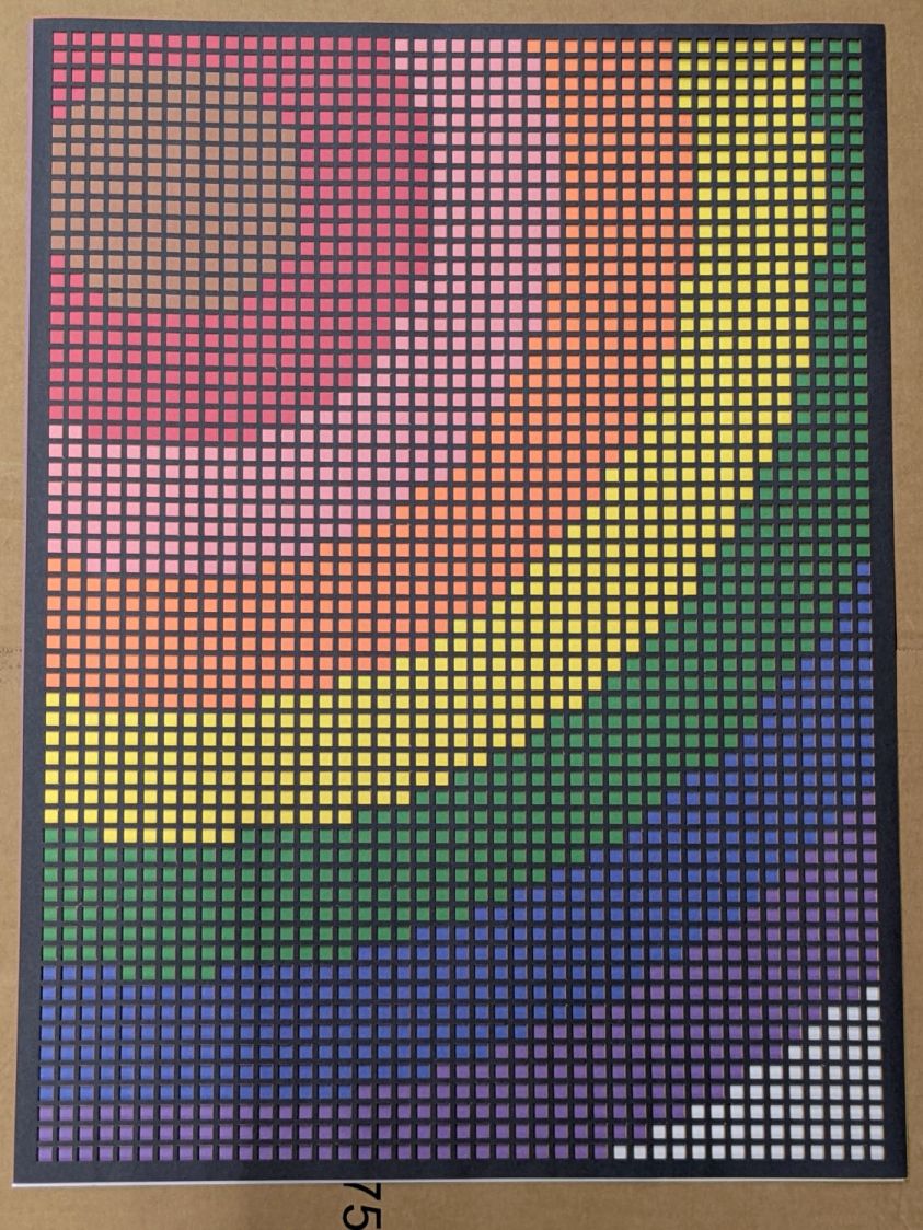 Layered Paper - 24x18 - trial alignment