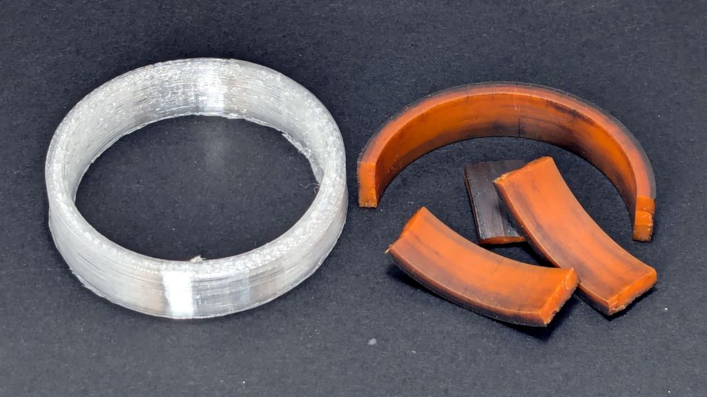 Terracycle Chain Idler: 3D Printed&nbsp;Tire