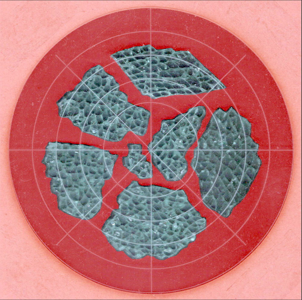 Smashed Glass paths - quick mask