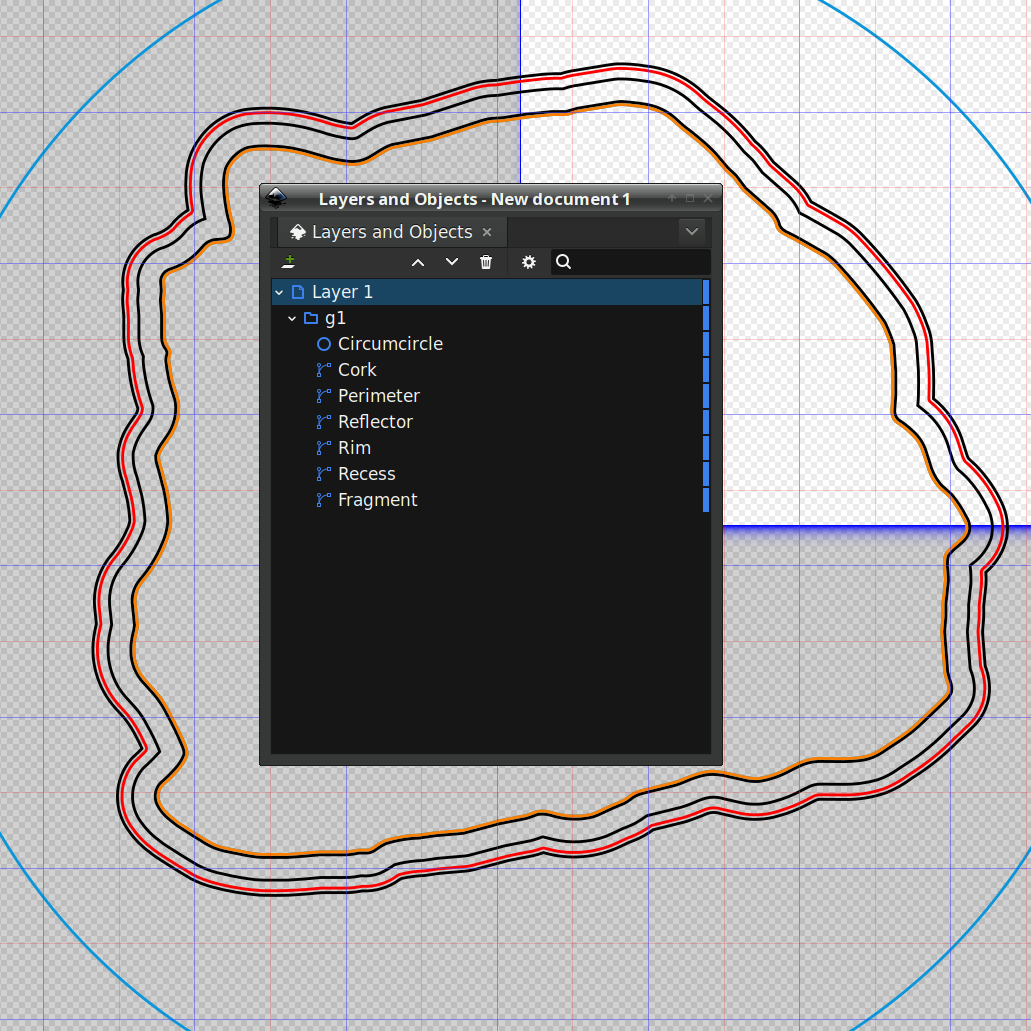 Printed Clutter Collector - Inkscape layers