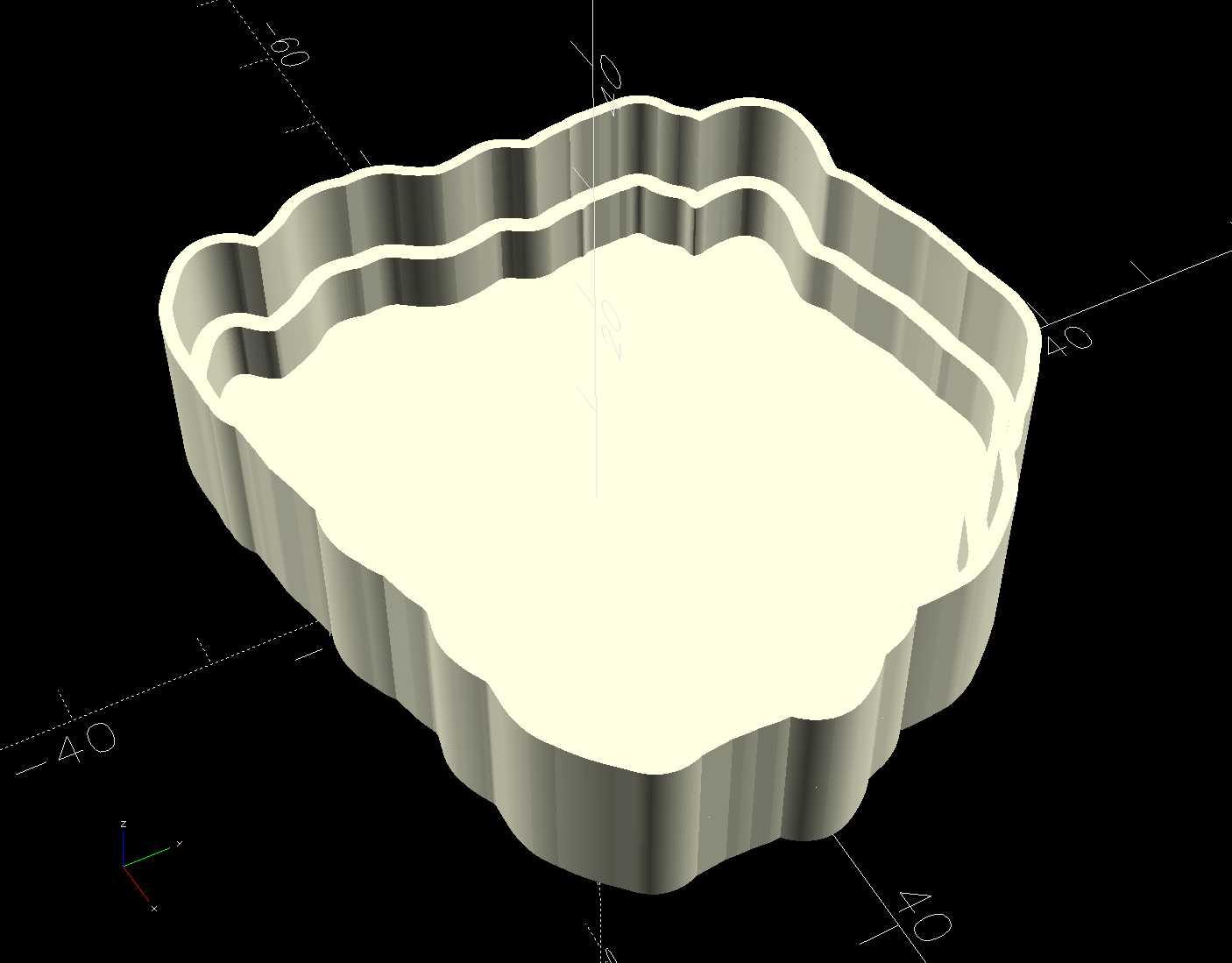 Printed Clutter Collector - solid model