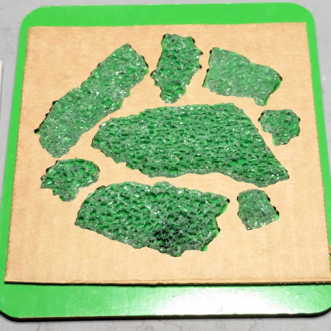 Printed Coasters - fit test