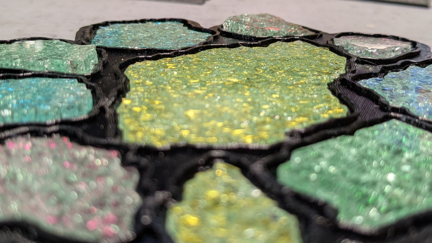 Printed Coasters - fragment misalignment