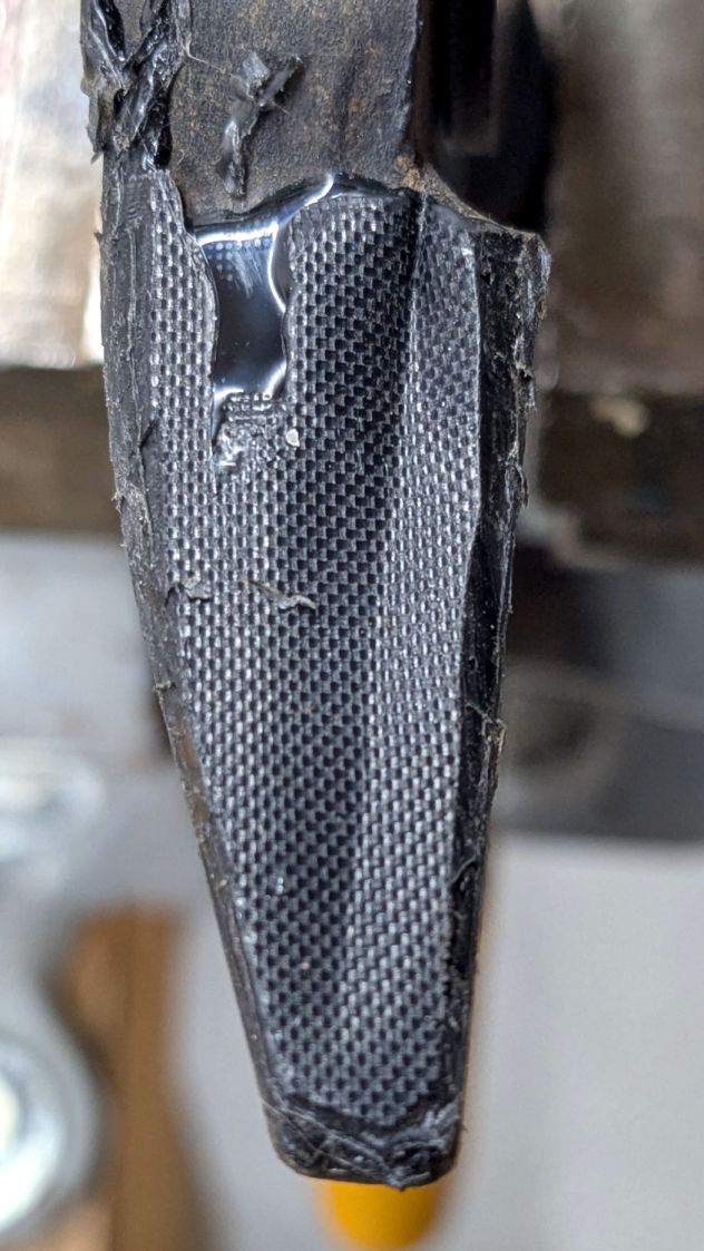 Fiskars lopper jaw repair - trimmed edges