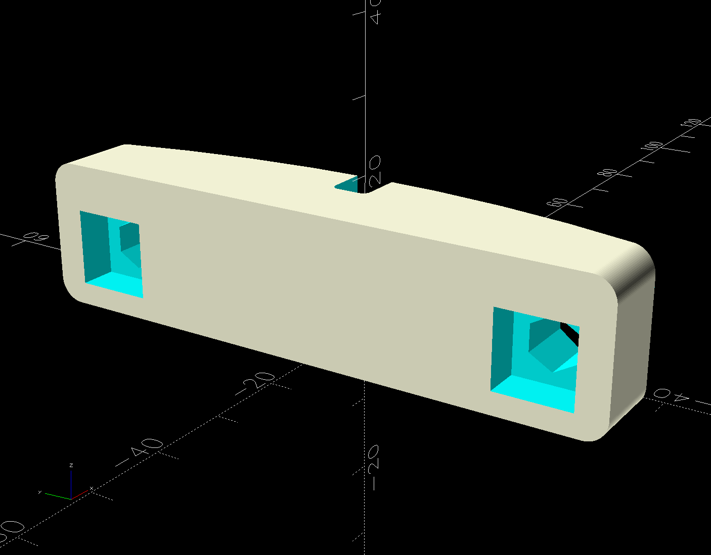 Bird Feeder Tray Mount - segment layout