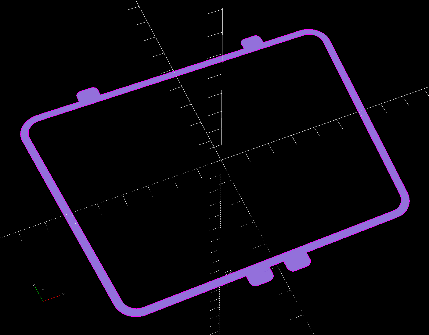 Clothes Dryer Vent Filter Snout - OpenSCAD plan