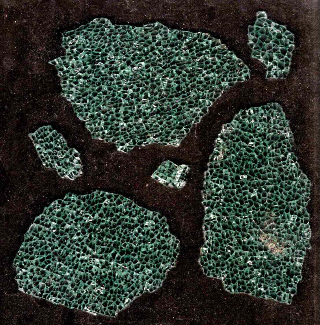 Fragments 165mm square - scan sample