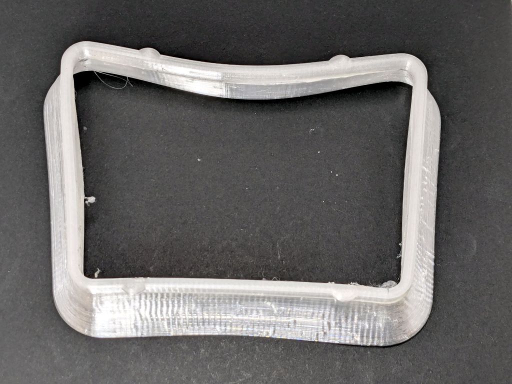 Dryer Vent Filter Snout: TPU&nbsp;Warp