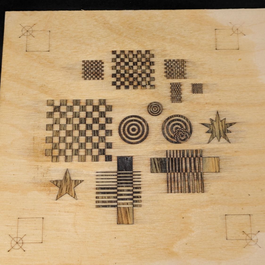 Marquetry test - finished