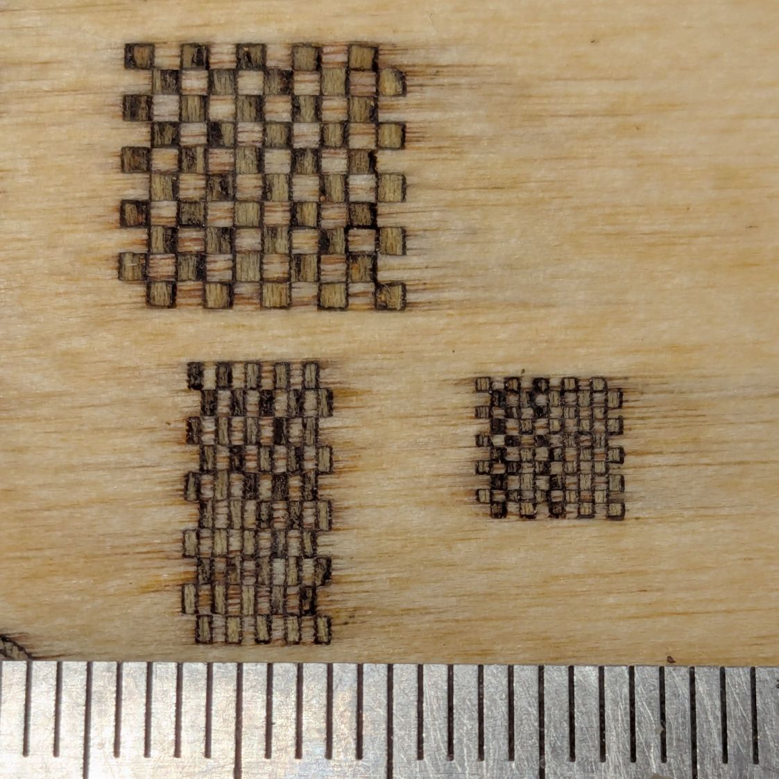 Marquetry test - squares 2