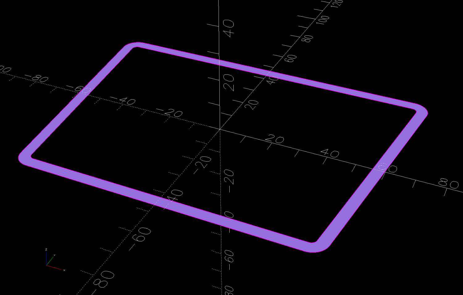 Clothes Dryer Vent Filter Snout - OpenSCAD stiffener