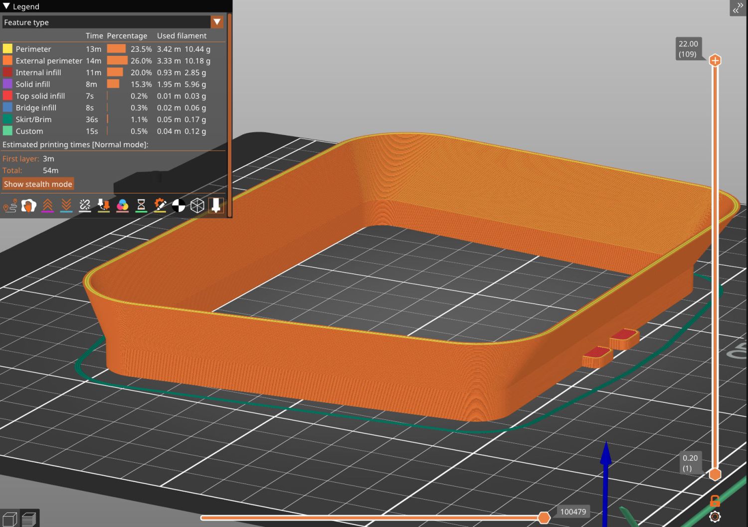 Clothes Dryer Vent Filter Snout - V2 - slicer