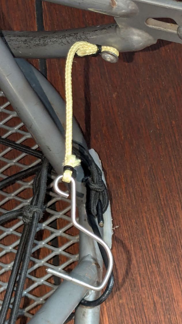 Bob YAK trailer - Kevlar cords