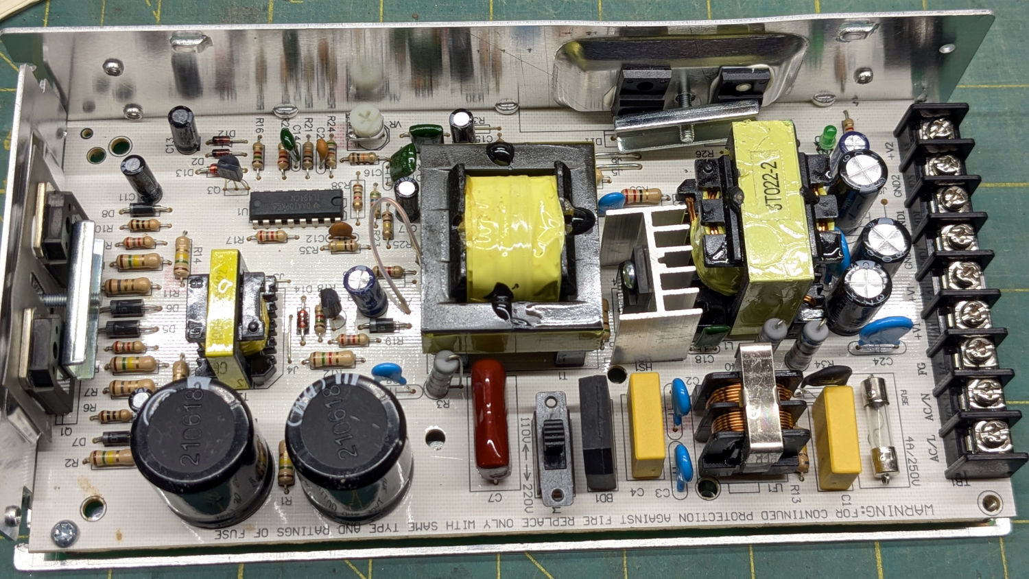 Laser OEM 24V Power Suppy - voltage switch
