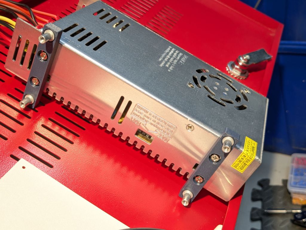 Laser Cutter: New 24 V Power Supply