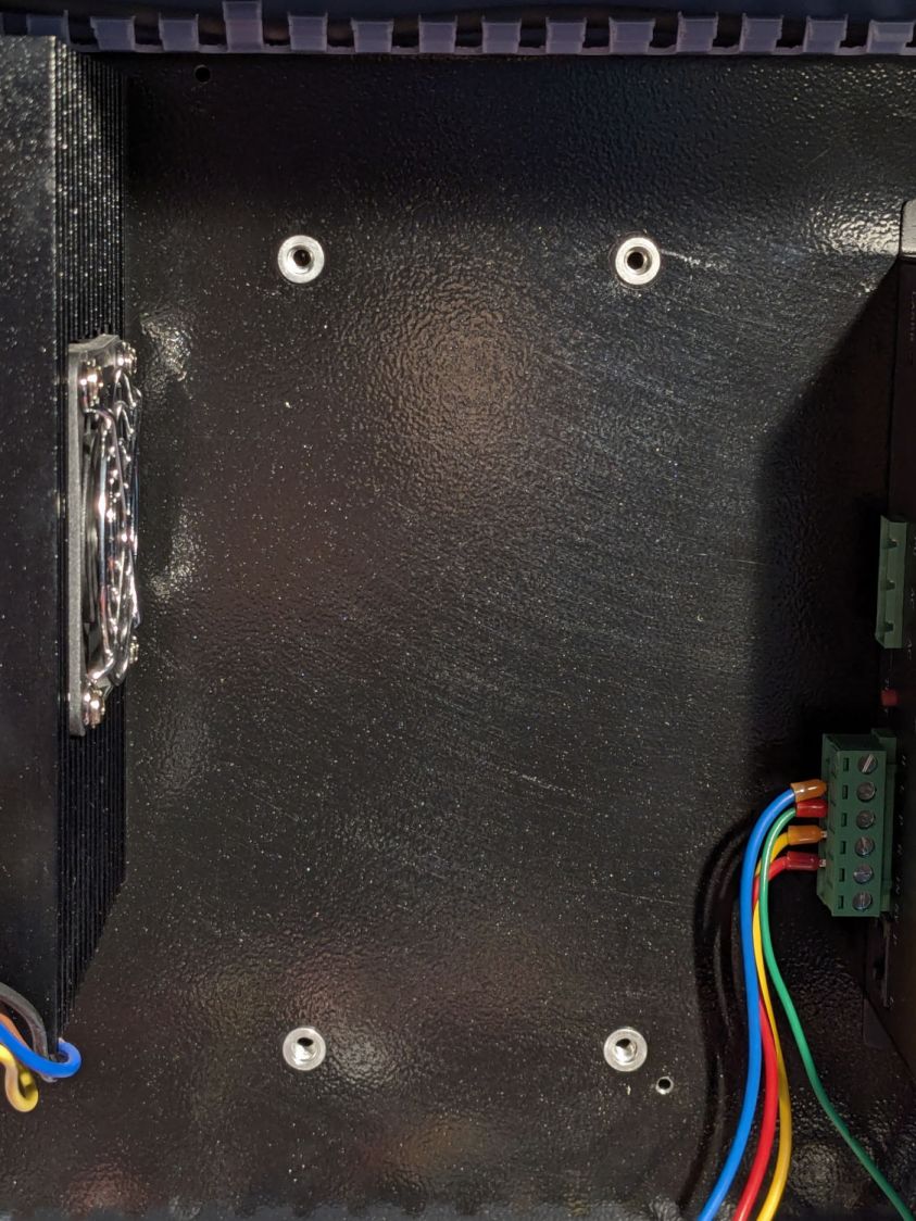 Laser 24V Power Suppy - rivnuts in place