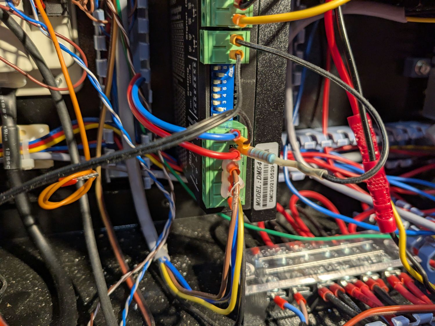 Laser Rotary - Y driver wiring