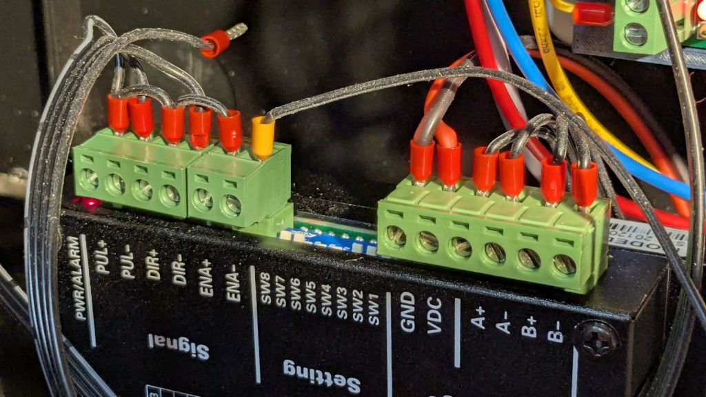 Laser Cutter: Rotary Stepper Driver