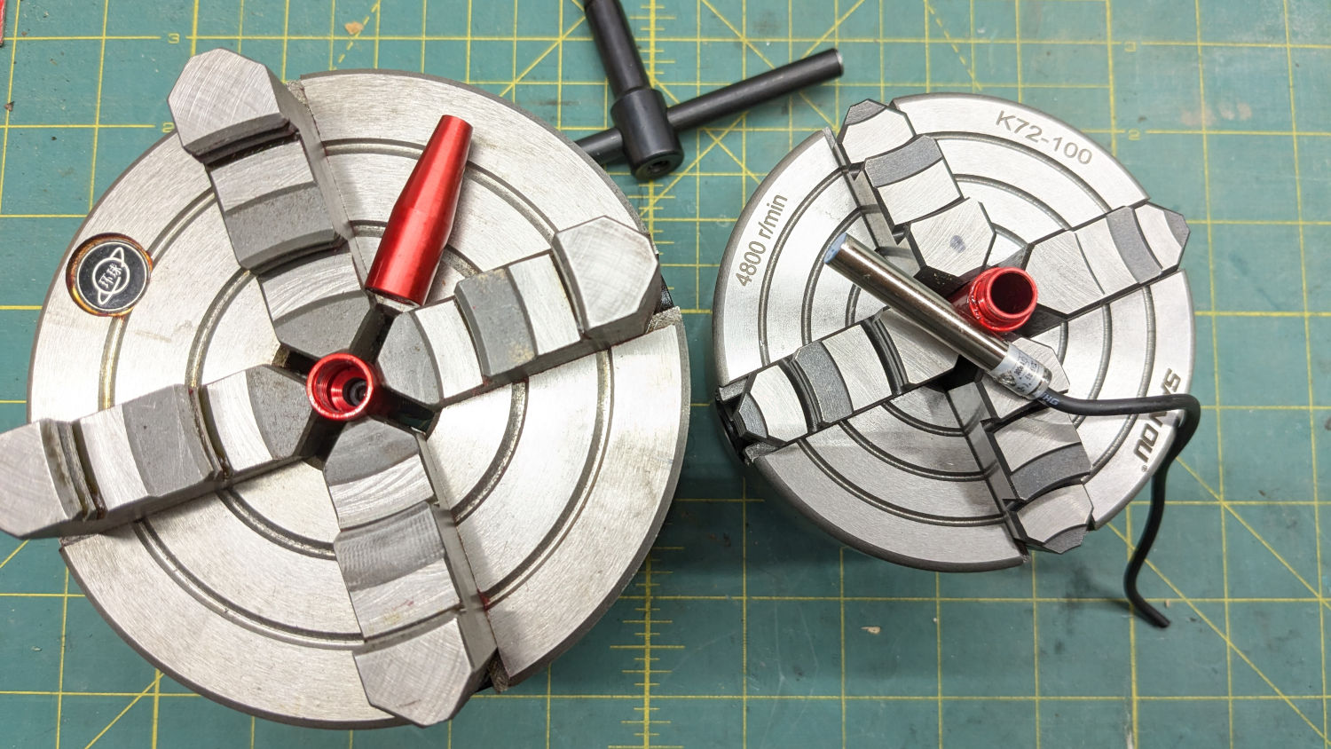 OMTech focus pen - body unscrewed