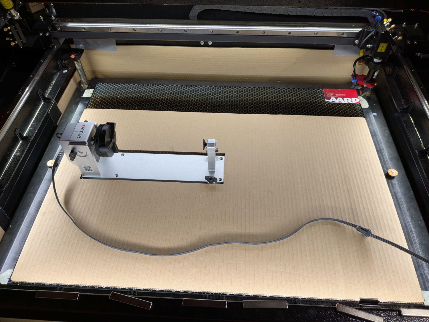 Laser Cutter: Rotary Stepper Driver – The Smell of Molten Projects in ...