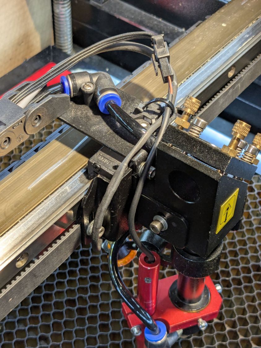 OMTech focus pen - reinstalled