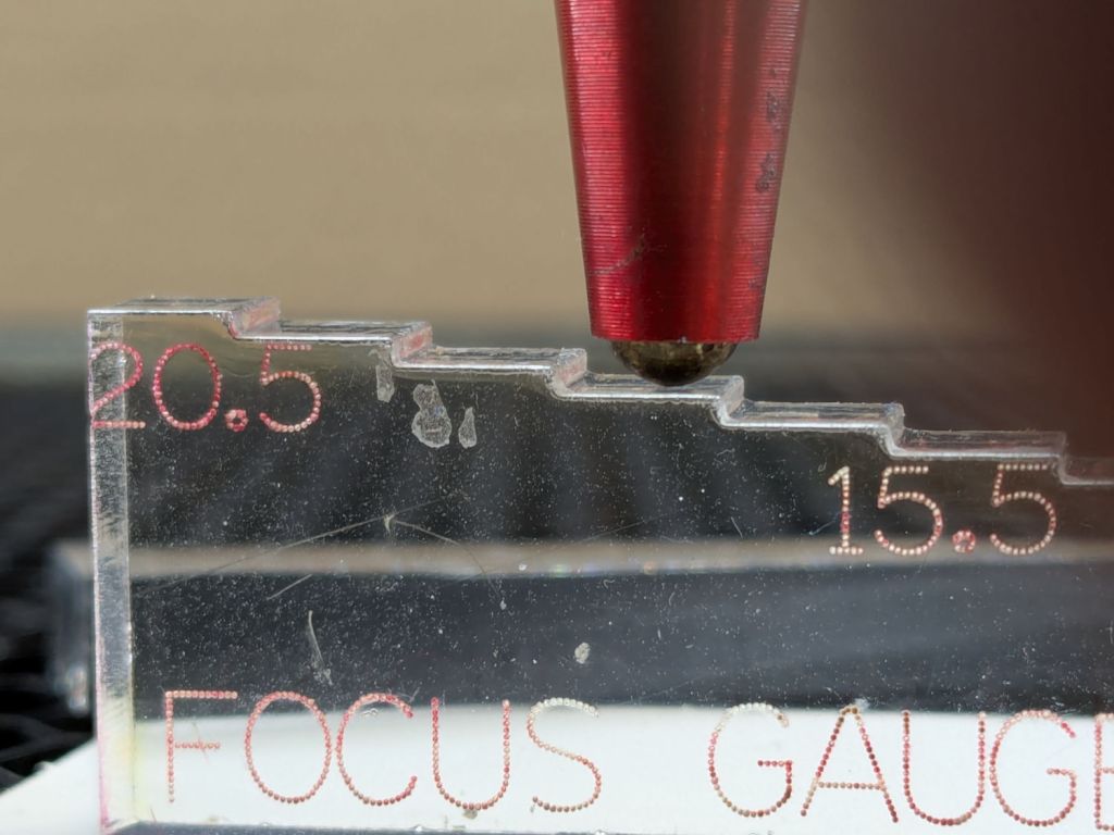 OMTech Laser: Focus Pen Pretravel Tweakage & Autofocus&nbsp;Calibration