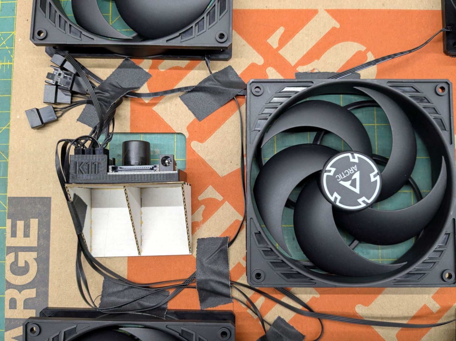 Basement Air Filter Box - wiring