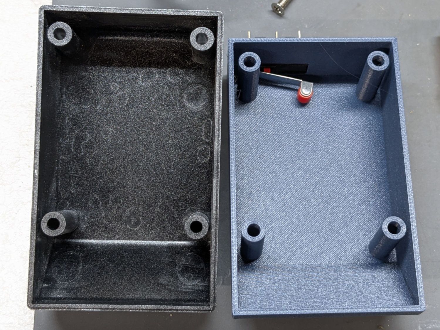 Ortur Chuck Rotary home switch - case interior