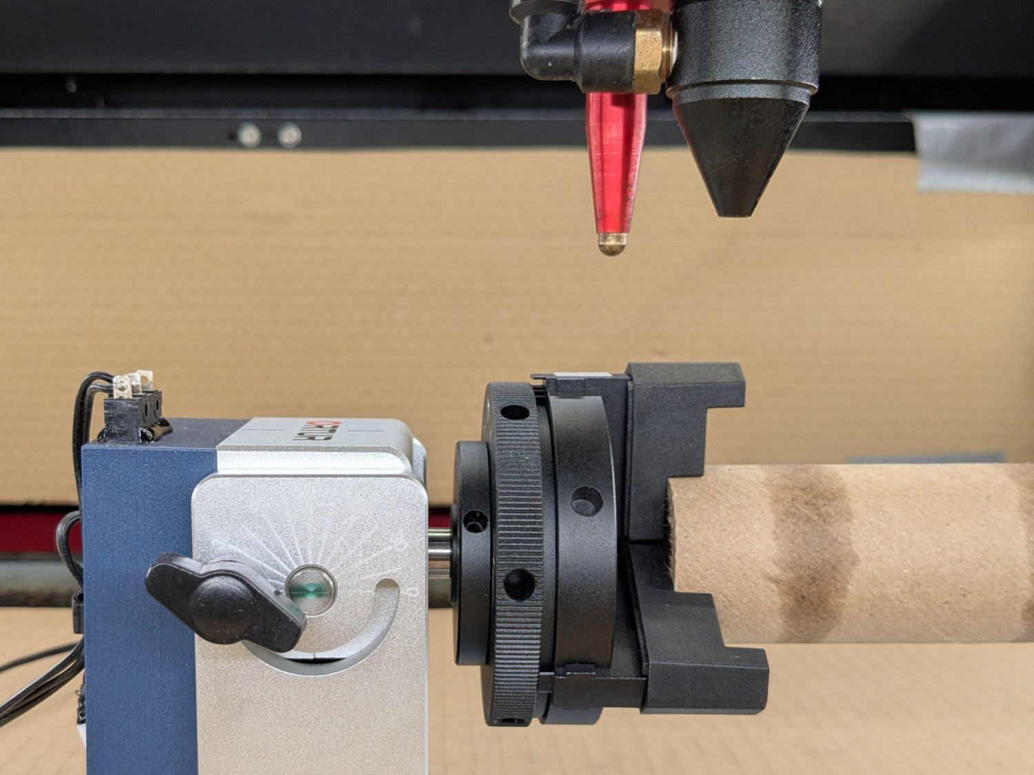 Ortur Chuck Rotary - 3 inch focus lens