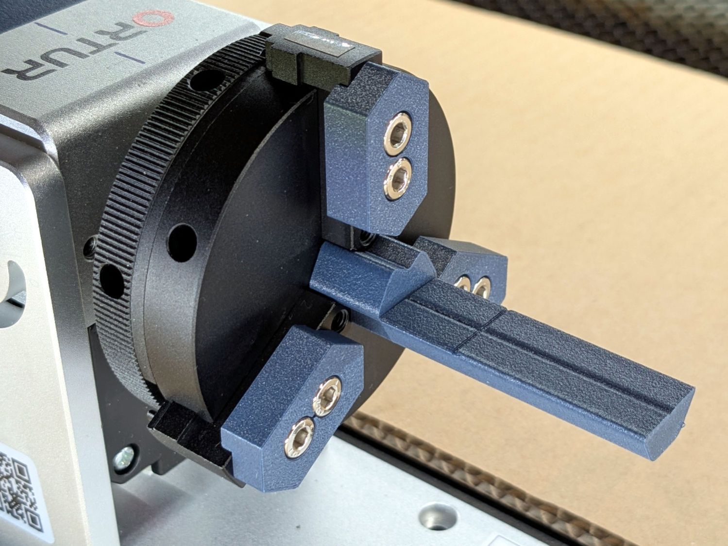 Ortur Rotary - printed jaws