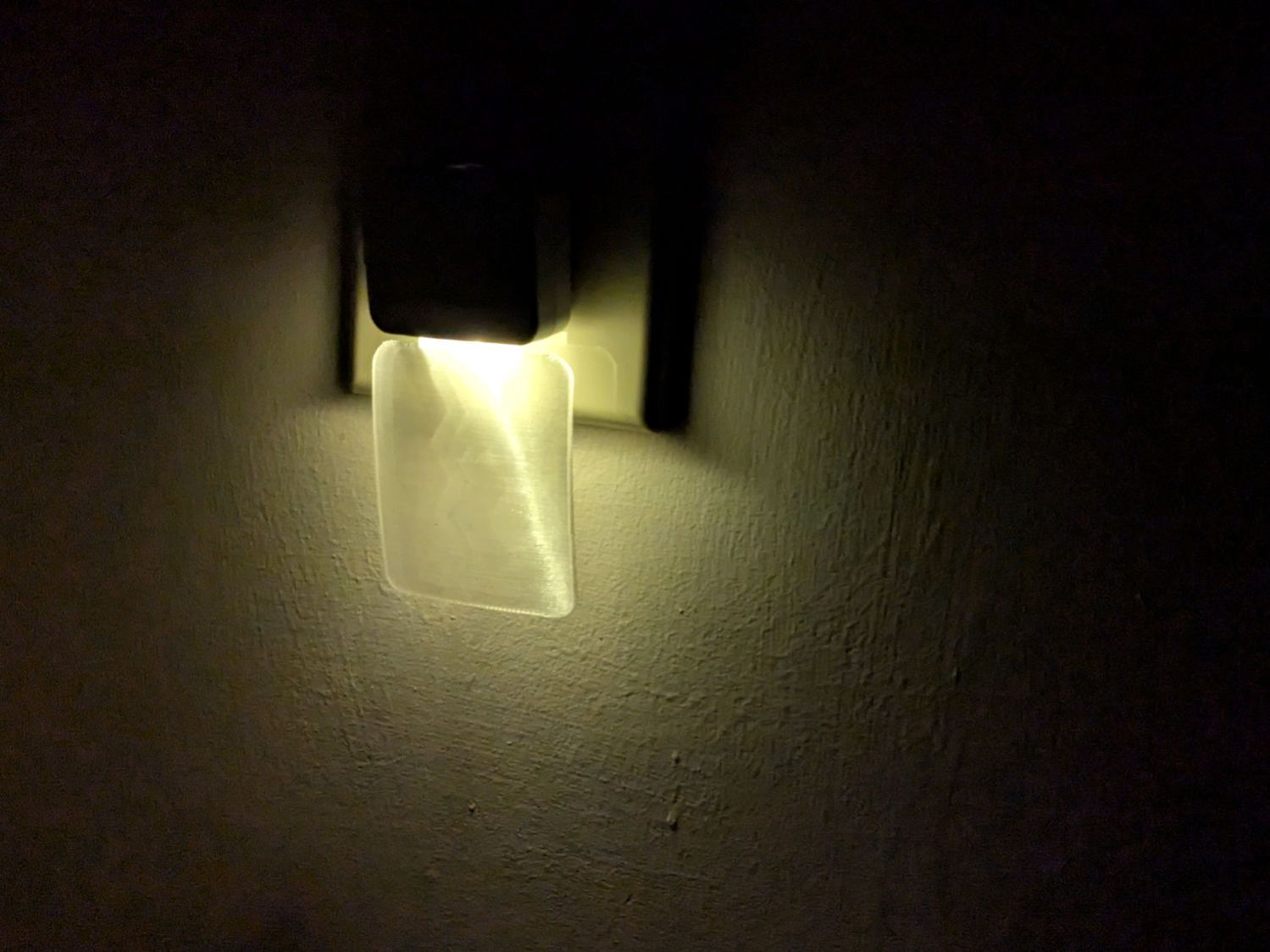 Nightlight light guide - printed