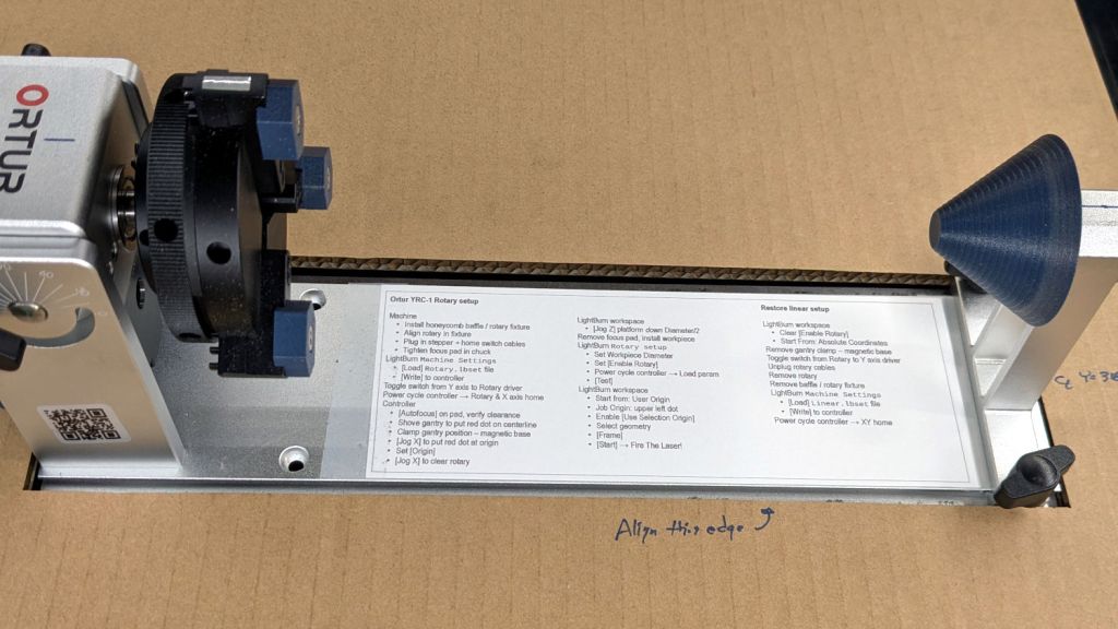 OMTech Laser Cutter vs. Ortur YRC-1 Rotary: Job Checklist
