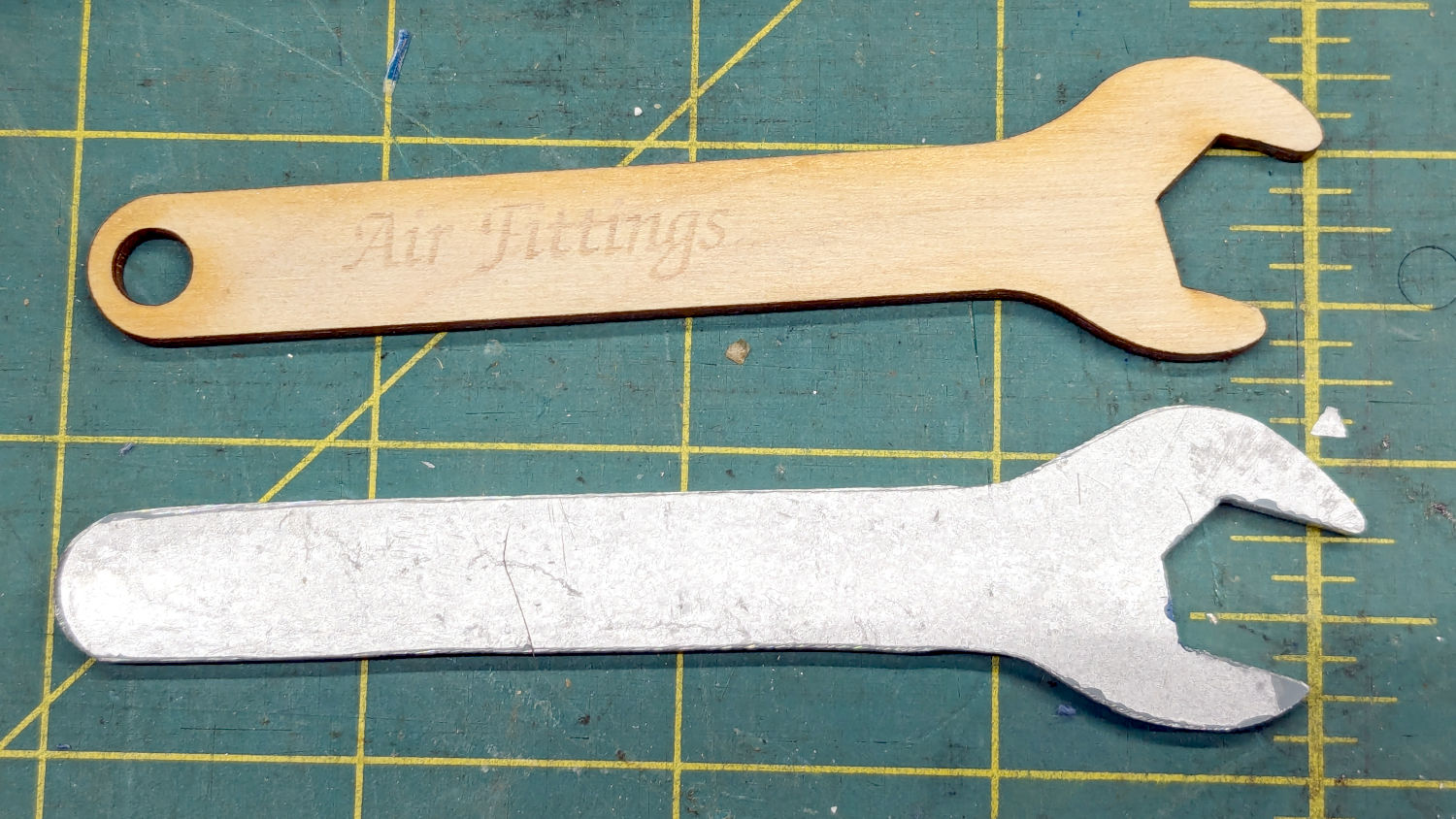 Air fitting wrenches