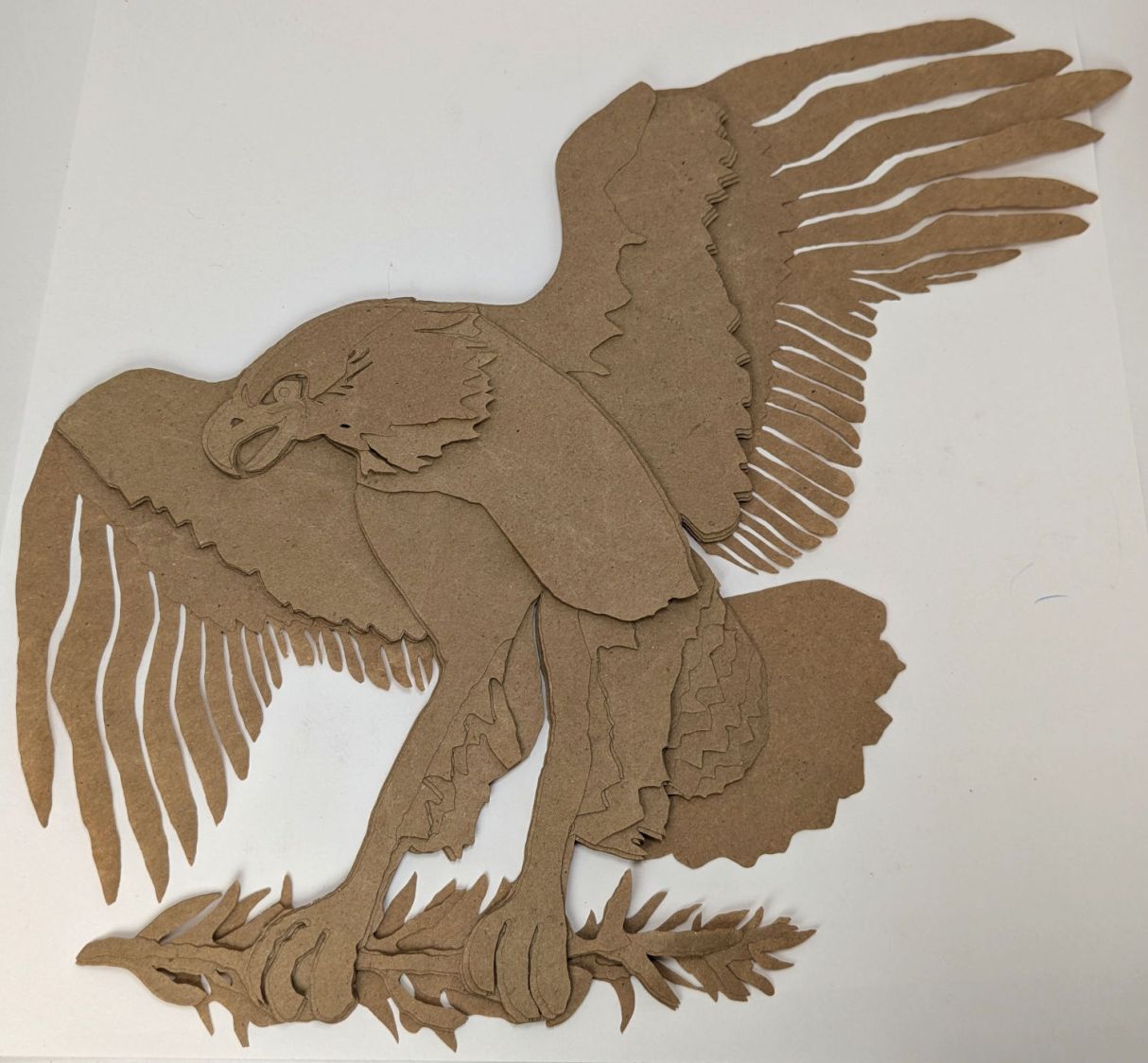 Apollo 11 Eagle - layer test piece