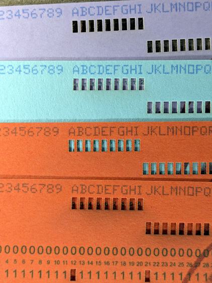 Punched Cards: Paper Matters