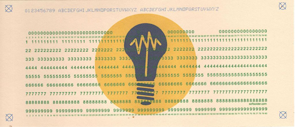 Punched Cards: Test Card Generator&nbsp;Script