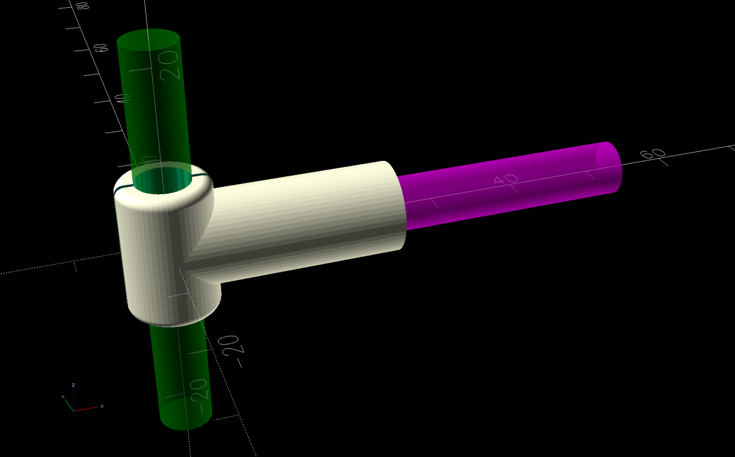 Bobbin Unwind Adapter - solid model - show