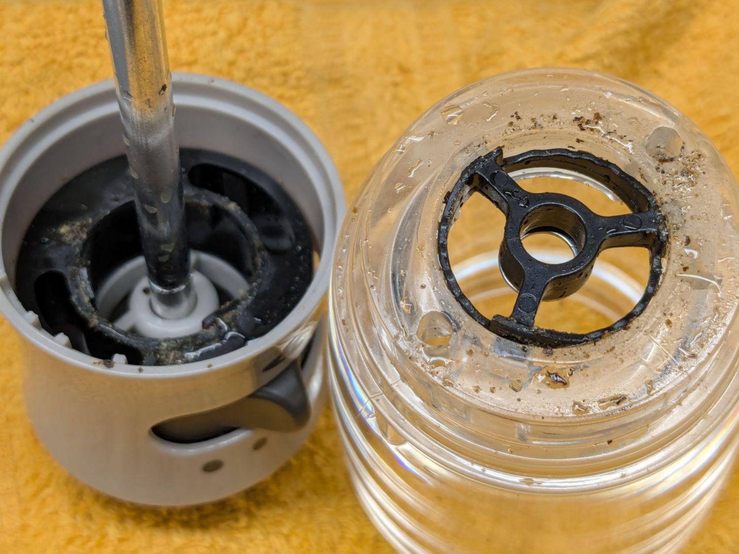 OXO Pepper Mill - grind adjustment rings