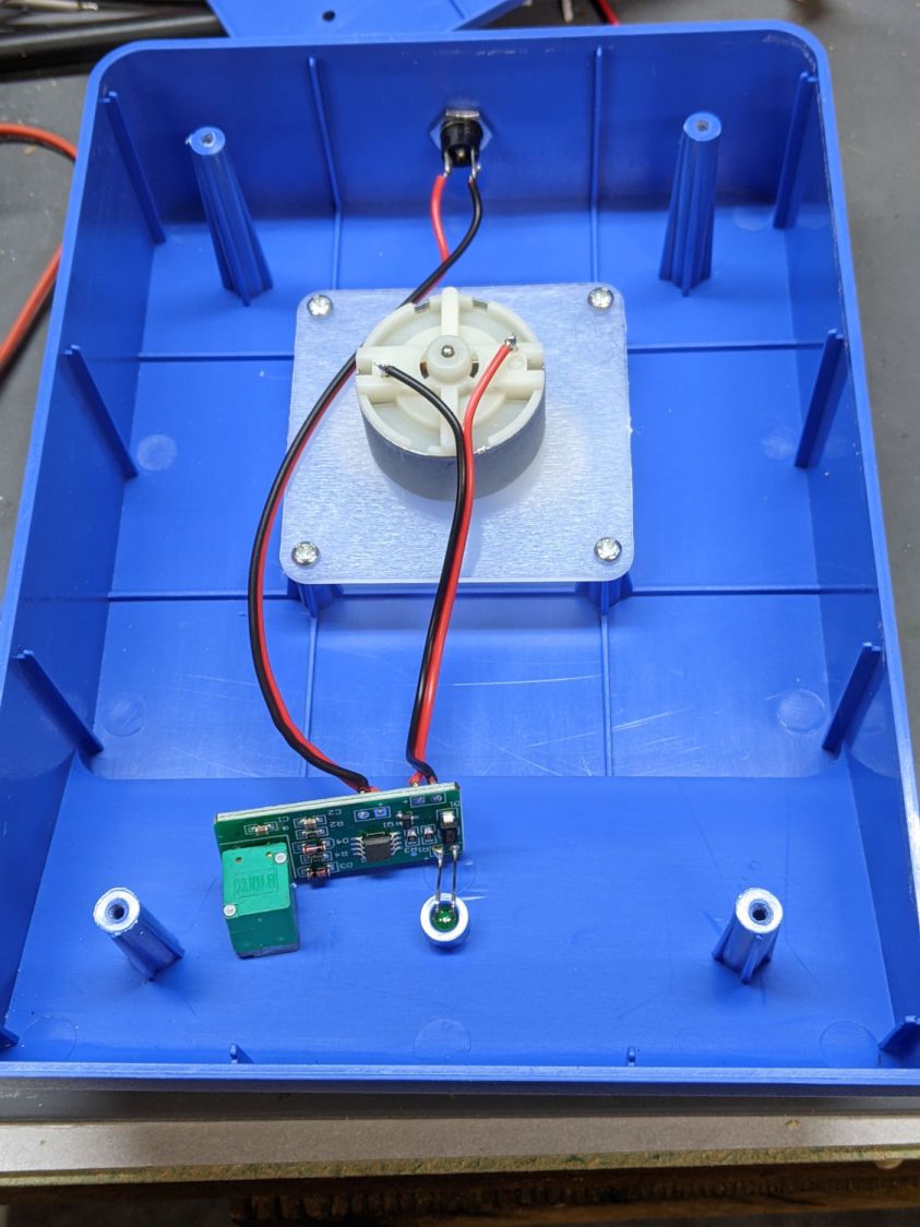 Magnetic stirrer - interior